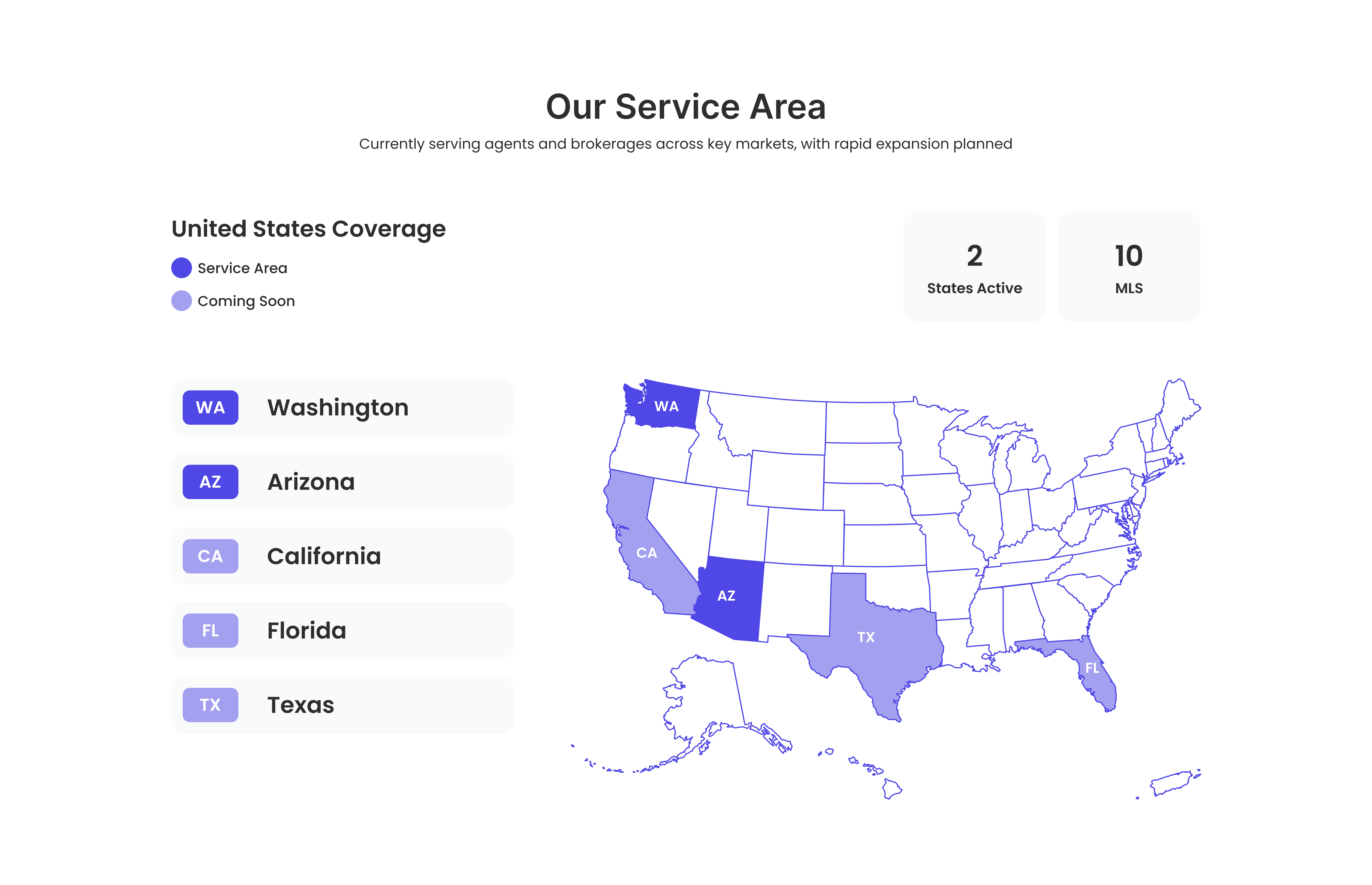 Rockhood AI Service Coverage Area